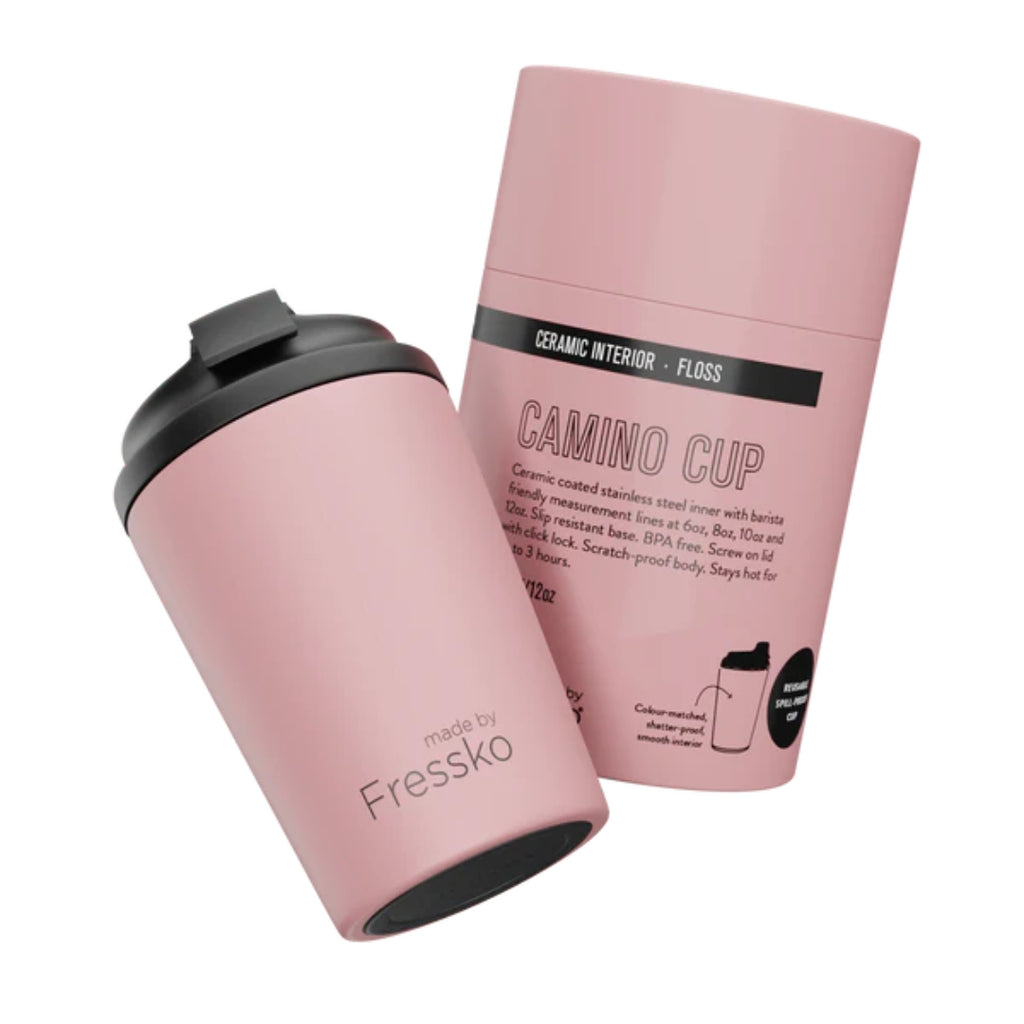 FRESSKO Ceramic Reusable Cup | Camino 12oz