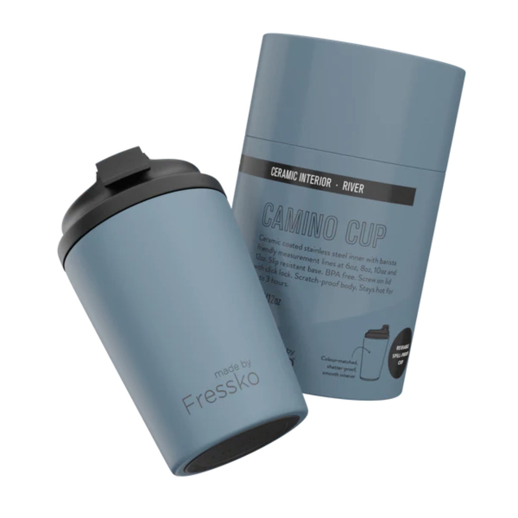 FRESSKO Ceramic Reusable Cup | Camino 12oz