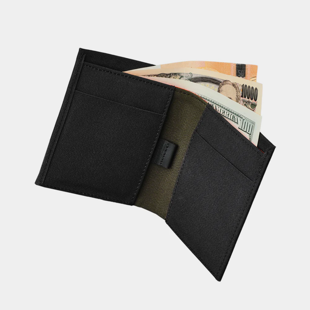 ALPAKA Ark Bifold Cash Wallet - Axoflux Black 300D