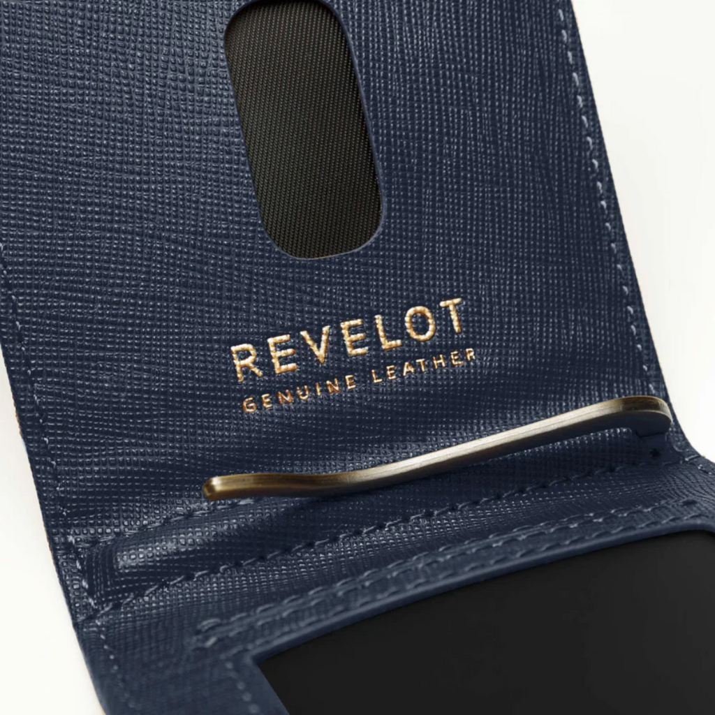 REVELOT Saffiano Slim Wallet Pro W4