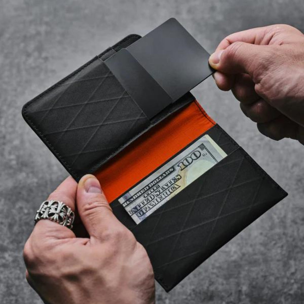 Dompet Pasport Bifold Ark ALPAKA - VX21 Hitam