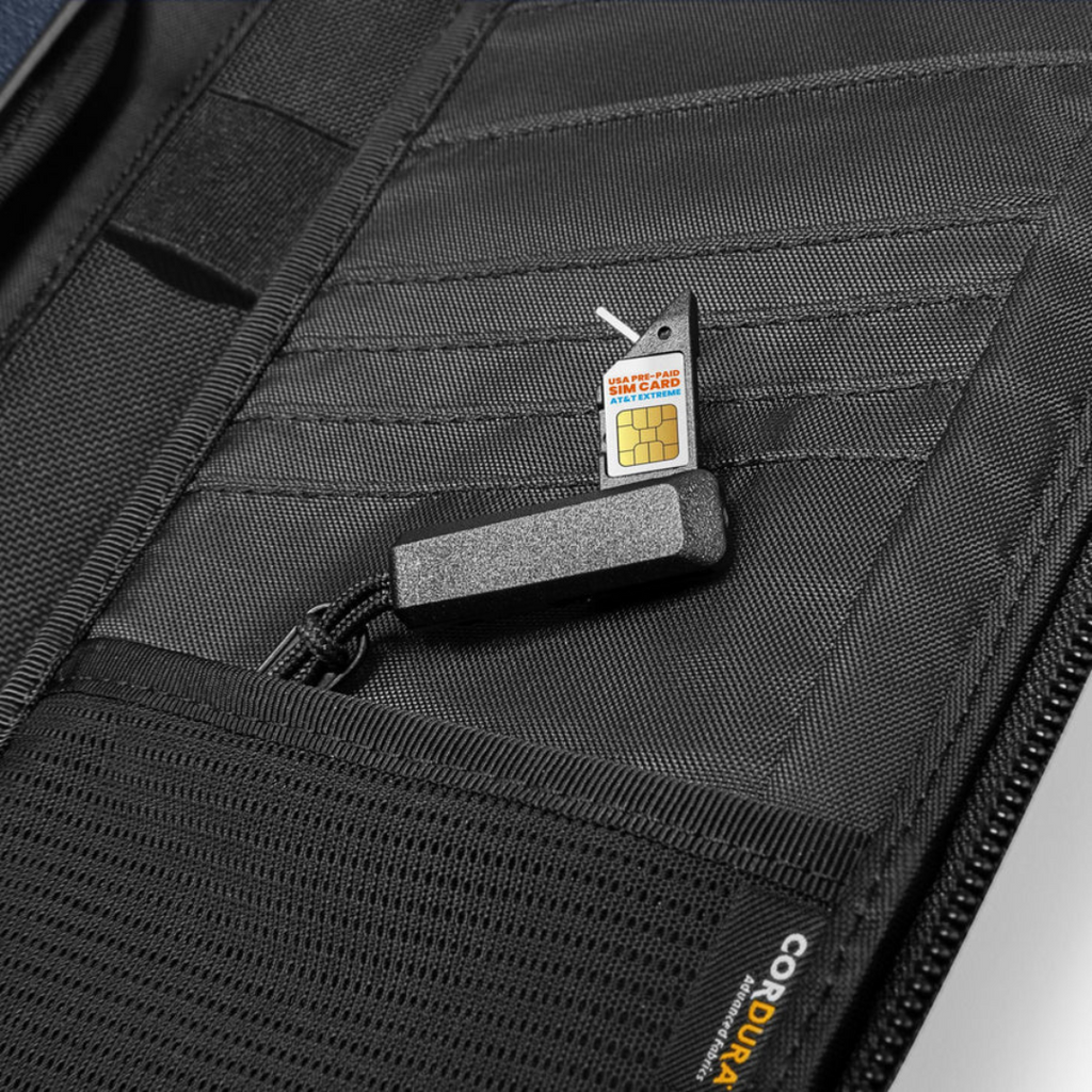 TOMTOC Navigator-T03 Passport Bag - Black