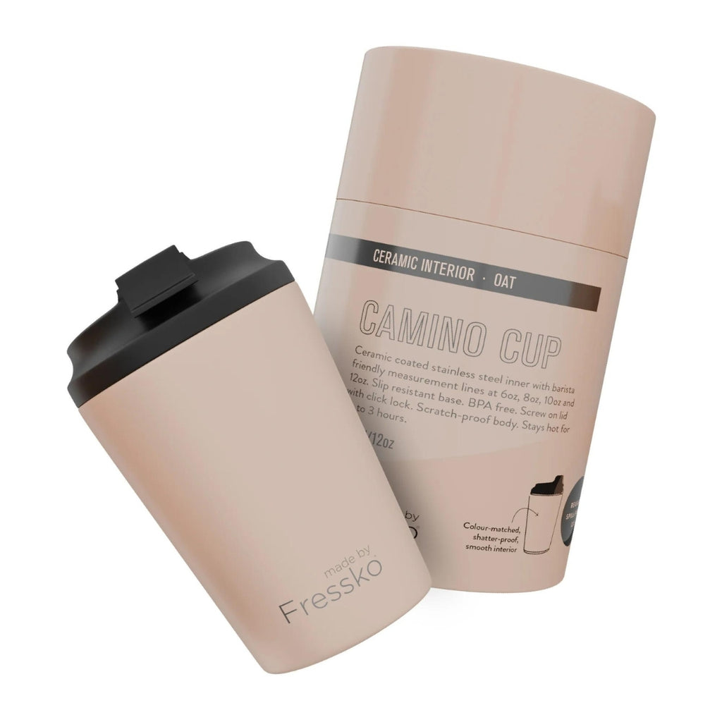 FRESSKO Ceramic Reusable Cup | Camino 12oz