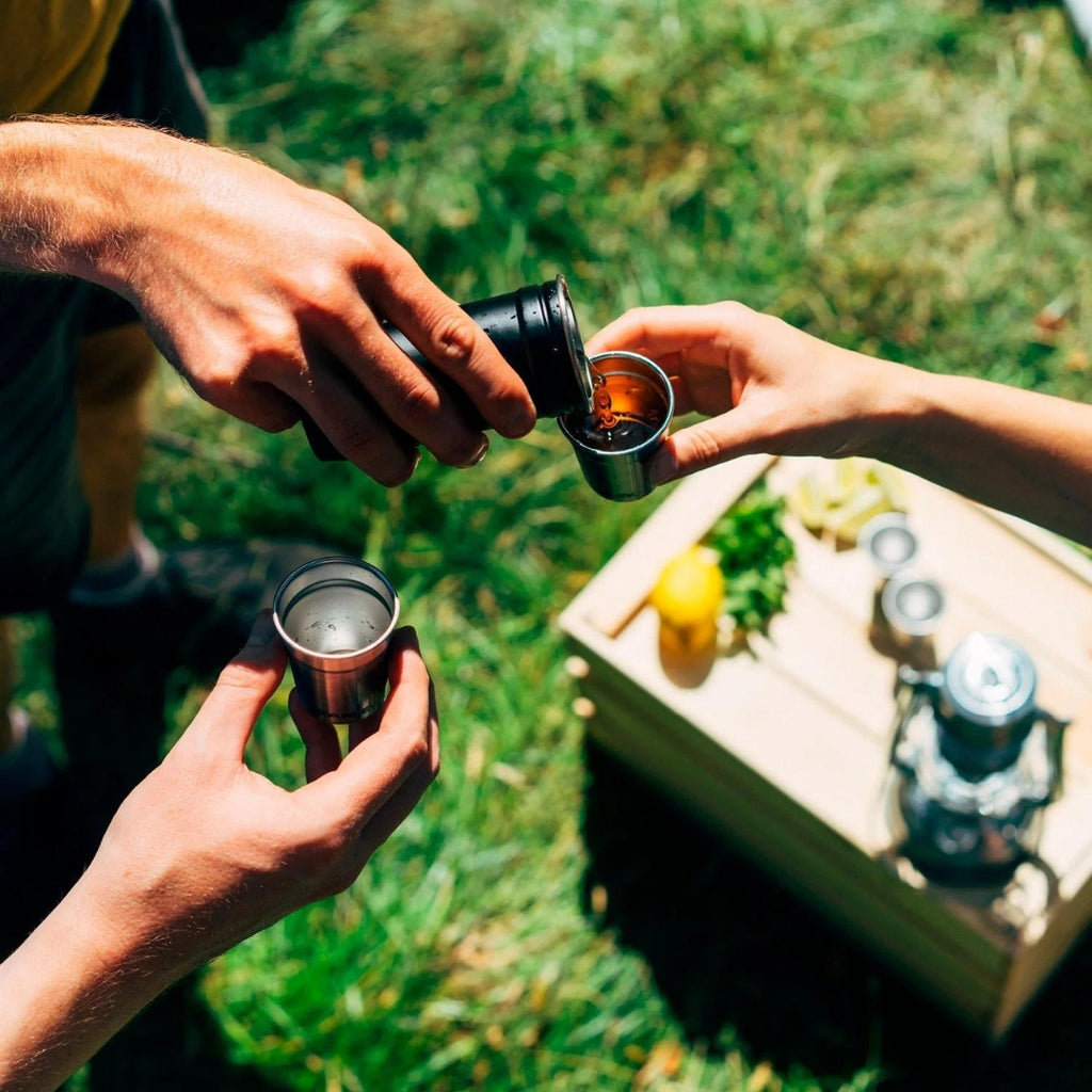 STANLEY Adventure Pre-Party Shot Glass + Flask Set