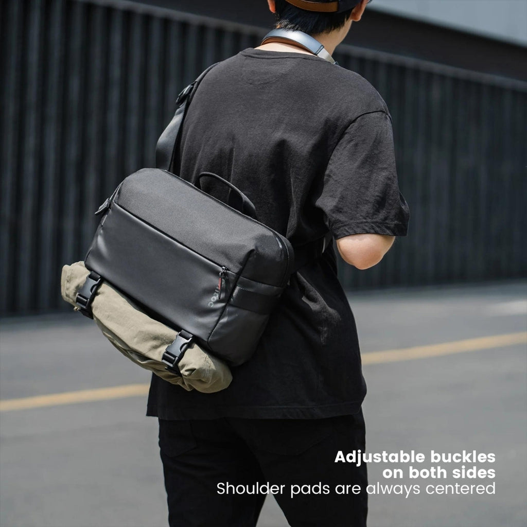 TOMTOC Explorer-T21 Sling Bag L - Hitam 