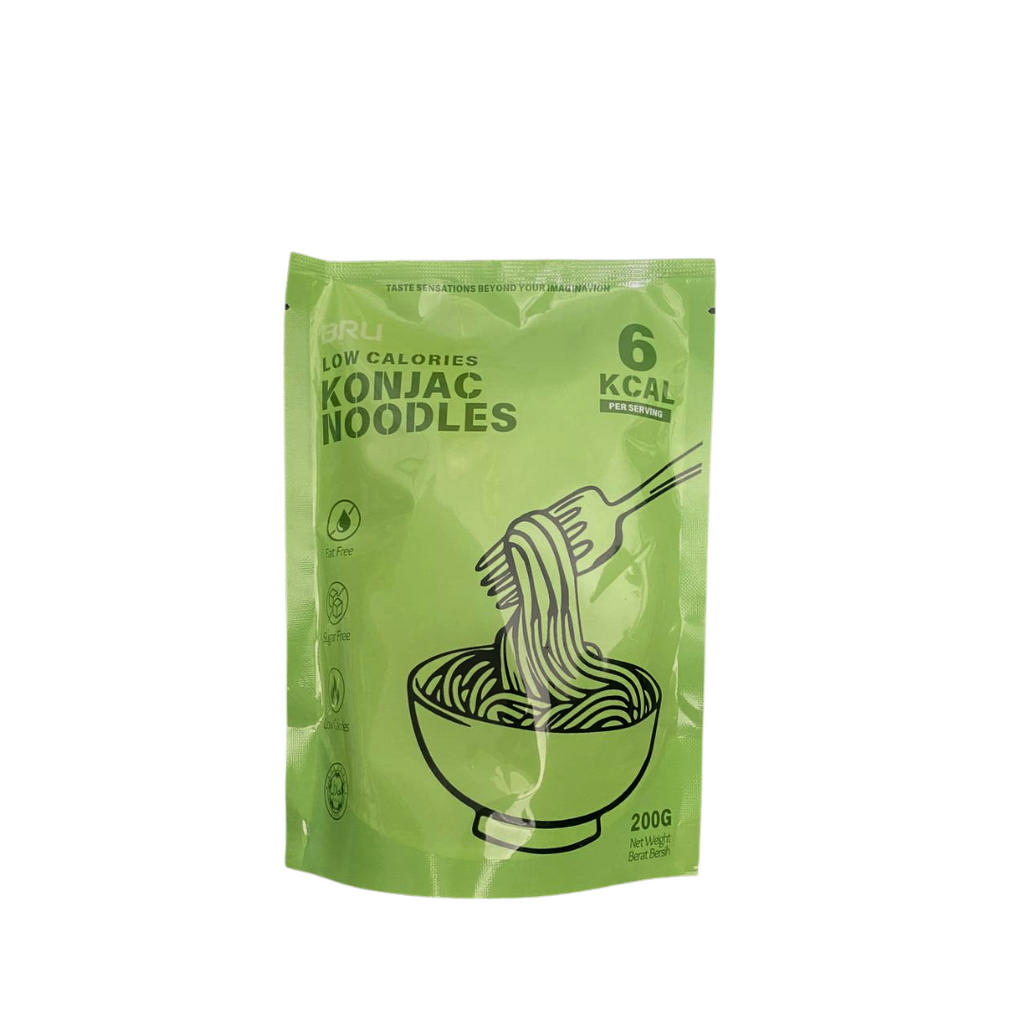 Bru Konjac Noodles - Low Calories Noodles (Halal)