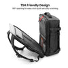 TOMTOC Navigator-T66 Travel Laptop Backpack M - Black