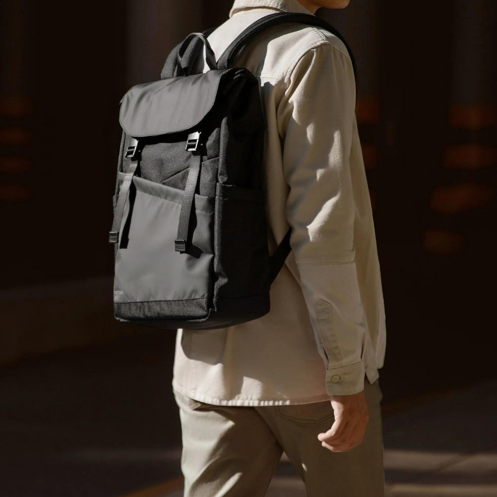 TOMTOC Slash-T64 Flip Laptop Backpack M - Meteorite