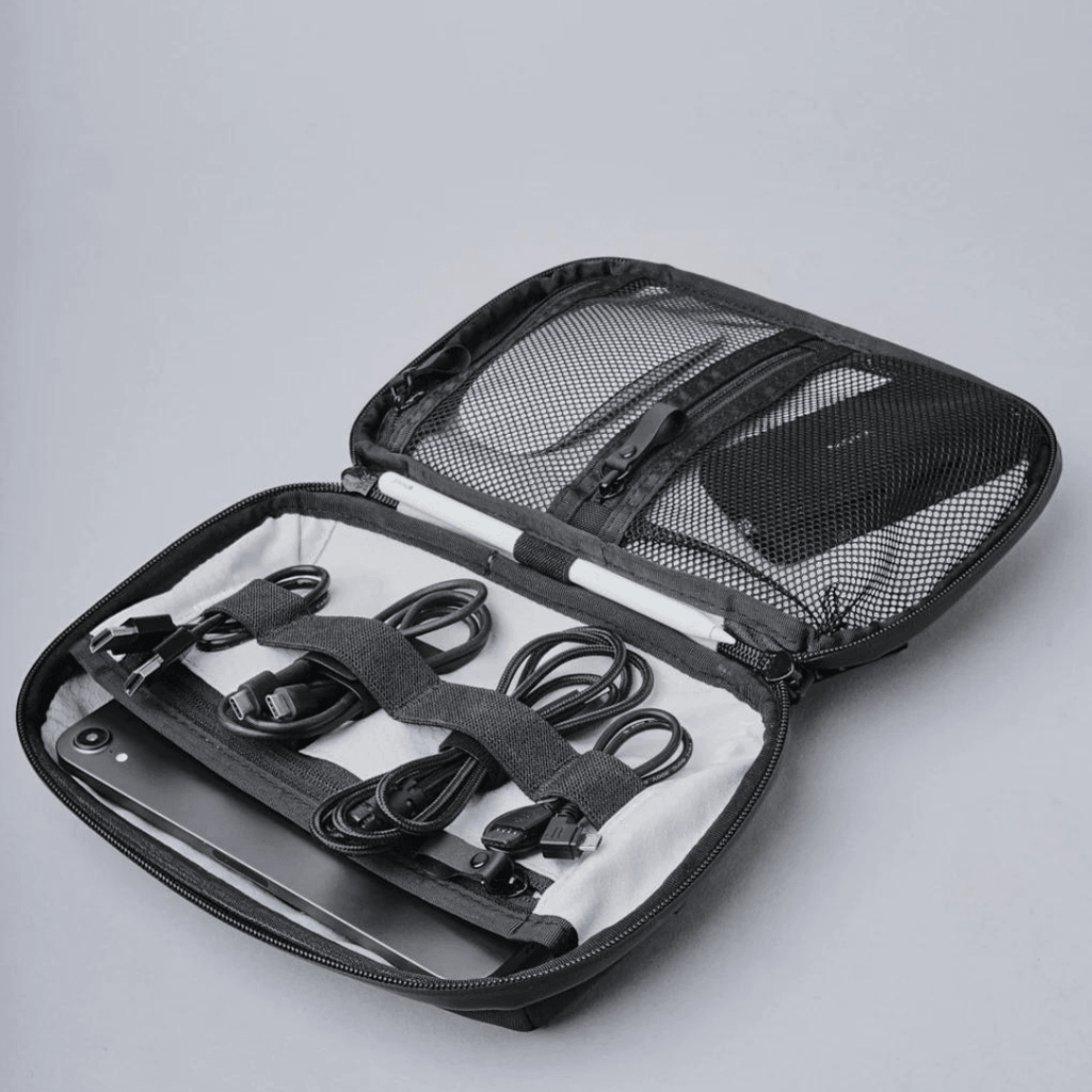 ALPAKA Cable Case - Ballistic Nylon Black - Kedaiku