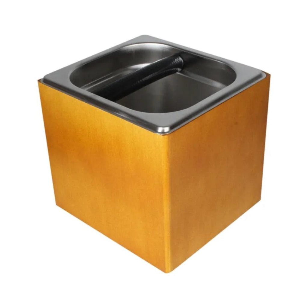 Aztery Knock Box Stainless Stell with Timber Box - Kedaiku