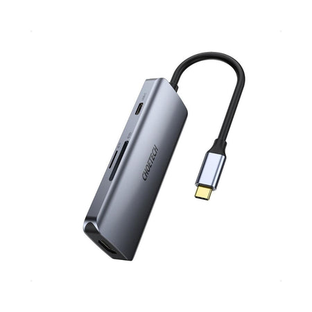 CHOETECH HUB-M19 7-in-1 USB-C to HDMI Multifunction Adapter - Kedaiku