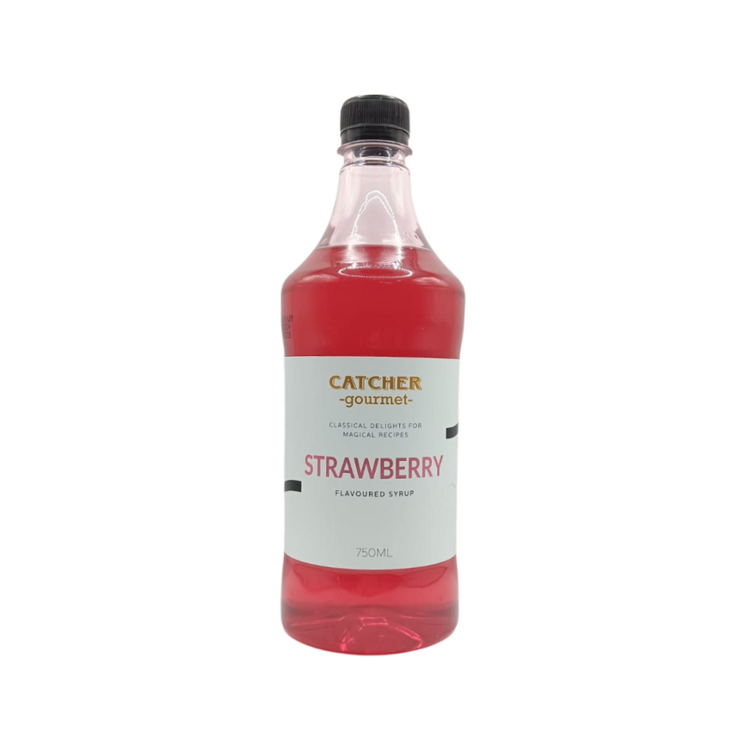 Catcher Gourmet Syrup 750ml - Strawberi