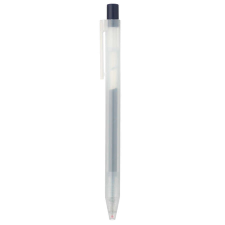 SMOOTH GEL INK BALLPOINT PEN KNOCK TYPE 0.5MM-KedaikuBN-Muji,Pens,Stationery