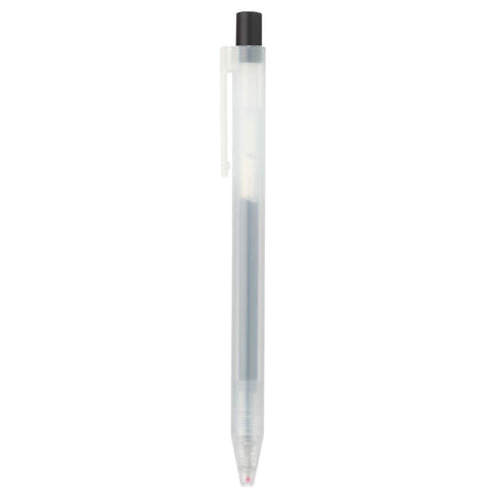 SMOOTH GEL INK BALLPOINT PEN KNOCK TYPE 0.5MM-KedaikuBN-Muji,Pens,Stationery