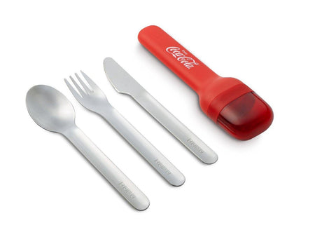 Coca Cola Pocket Utensil-Zoku-Coca Cola,Cutlery,Fork,Knife,Spoon,Utensil,Zoku