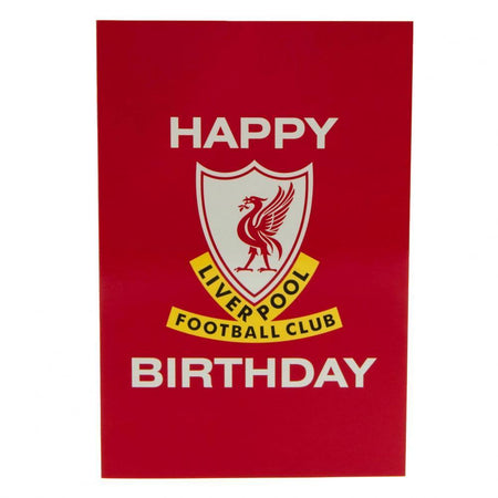 LFC CARD HAPPY BIRTHDAY (A13855-LiverpoolFC-Card,Gifts,LFC,LiverpoolFC