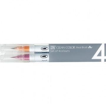 ZIG CLEAN COLOUR REAL BRUSH (SET)-KedaikuBN-Brush Pens,Kuretake,Stationery,Zig